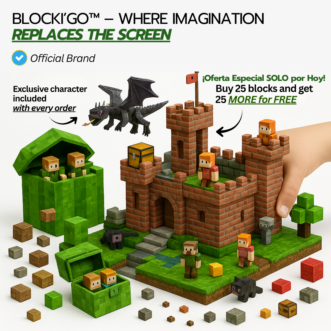 Blocki’Go™ – Where imagination replaces the screen