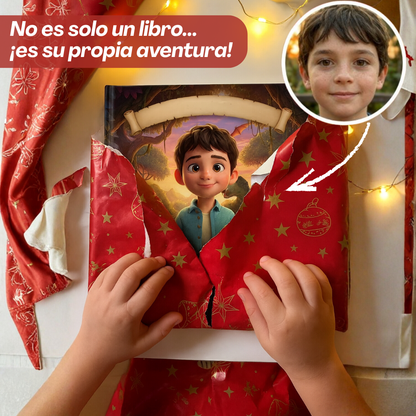 Libro'Mágico - Un libro donde él es el protagonista