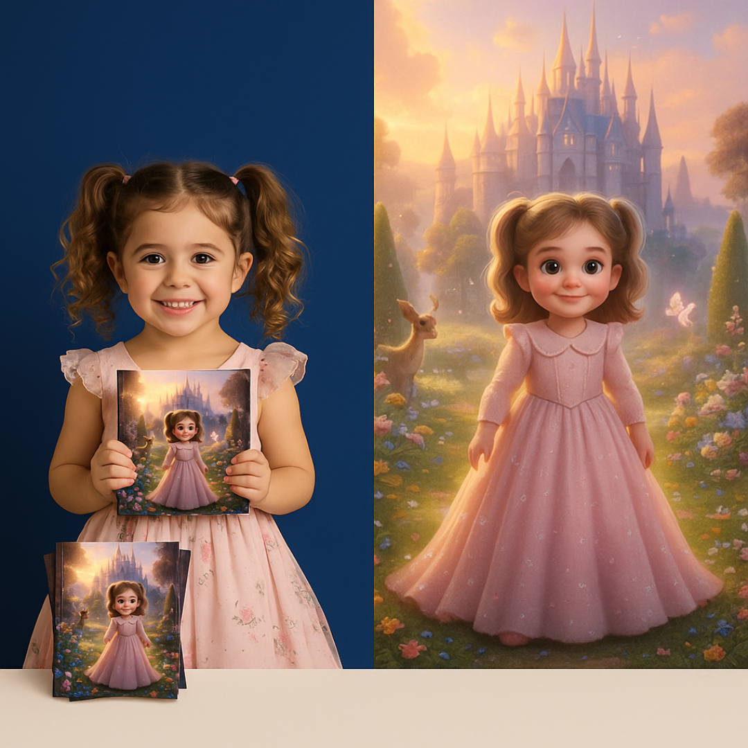 Libro'Mágico - Un libro donde él es el protagonista