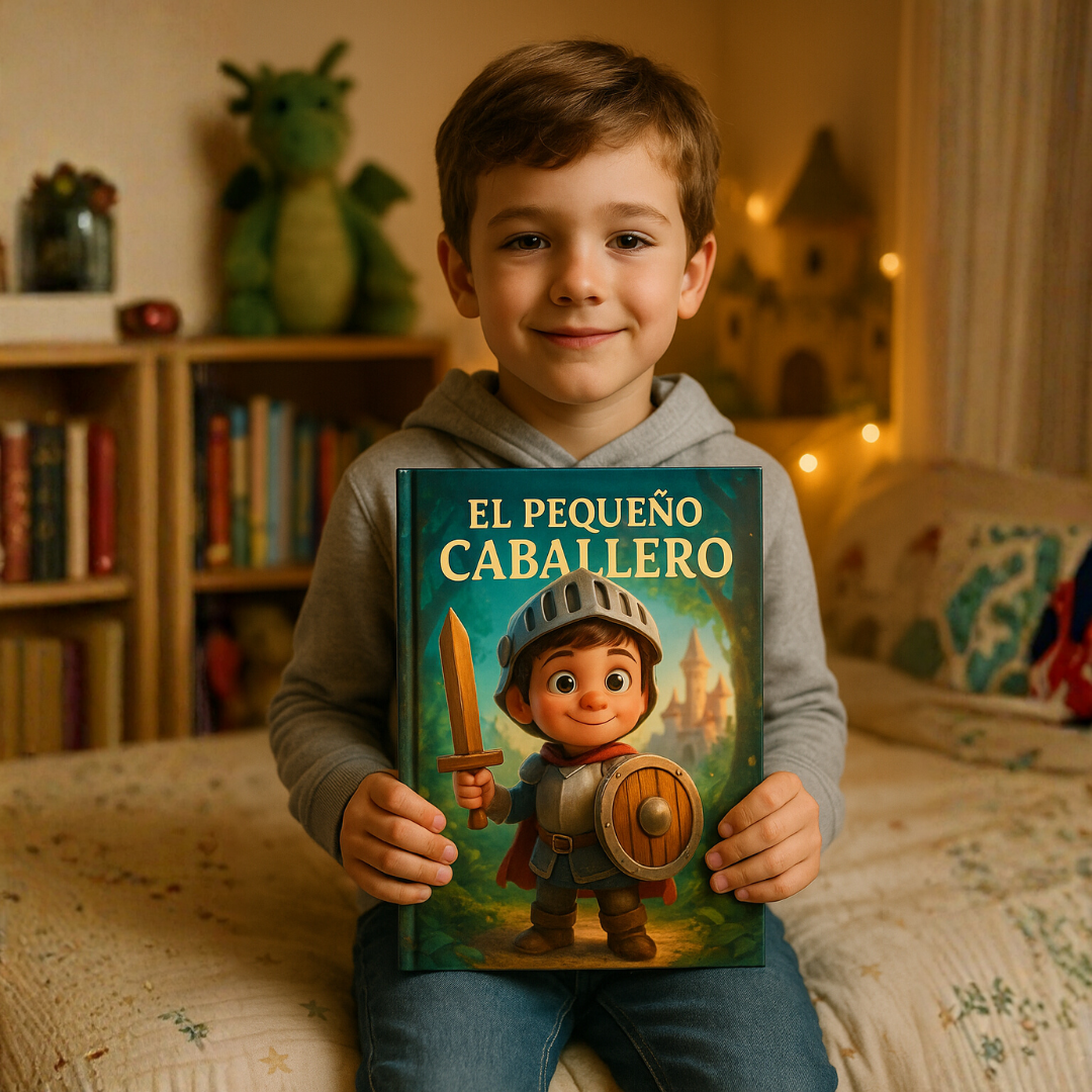 Libro'Mágico - Un libro donde él es el protagonista