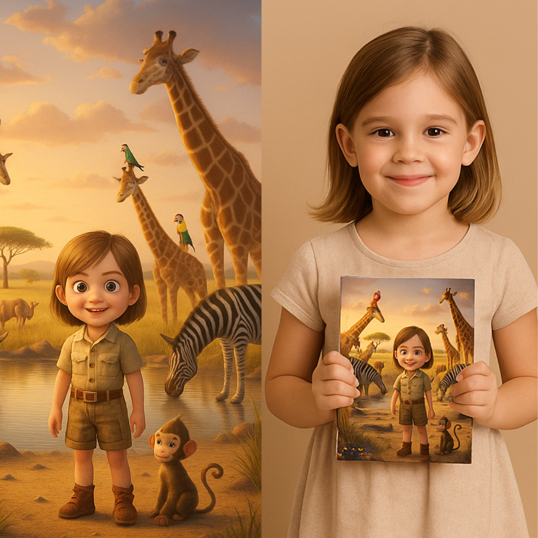 Libro'Mágico - Un libro donde él es el protagonista