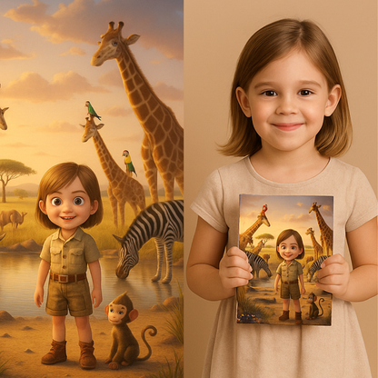 Libro'Mágico - Un libro donde él es el protagonista